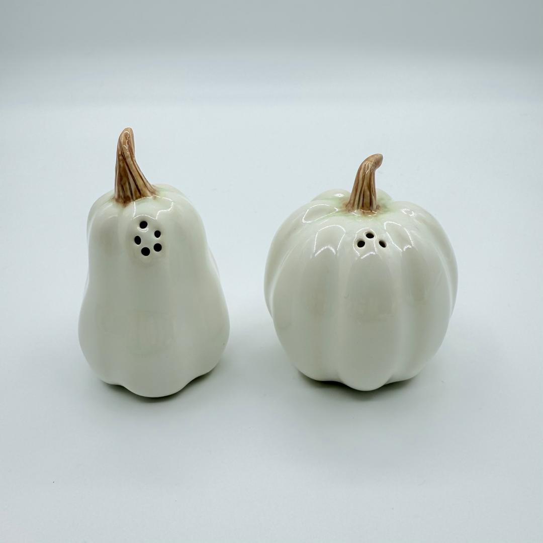 Набор для специй "Тыквы", цвет белый - photo 1