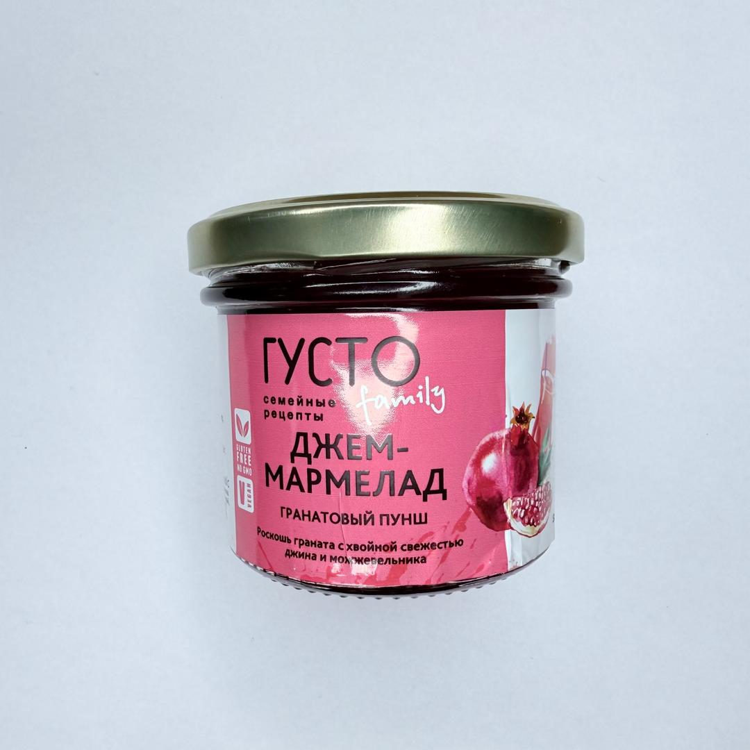 Джем-мармелад гранатовый пунш, 130 мл - photo 1