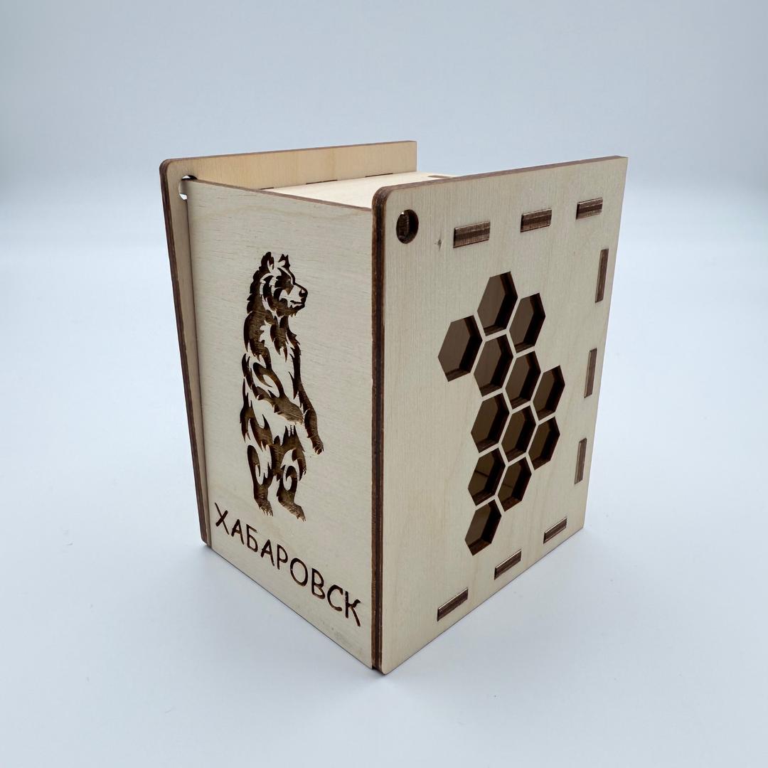 Ящик из фанеры под баночку 220/250 гр. - photo 1