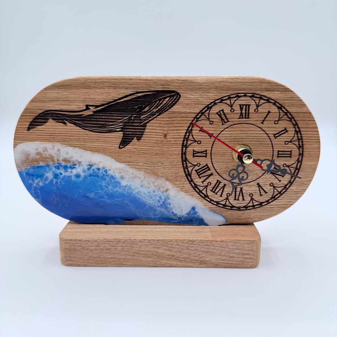 Часы с эпоксидной смолой - photo 1