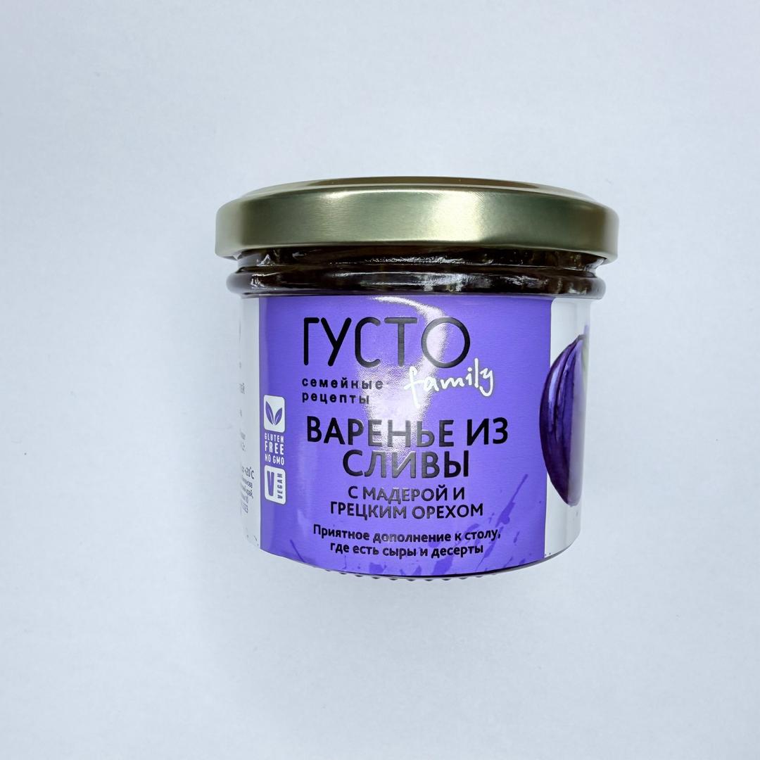 Варенье из сливы с мадерой и грецким орехом, 130 мл. - photo 1