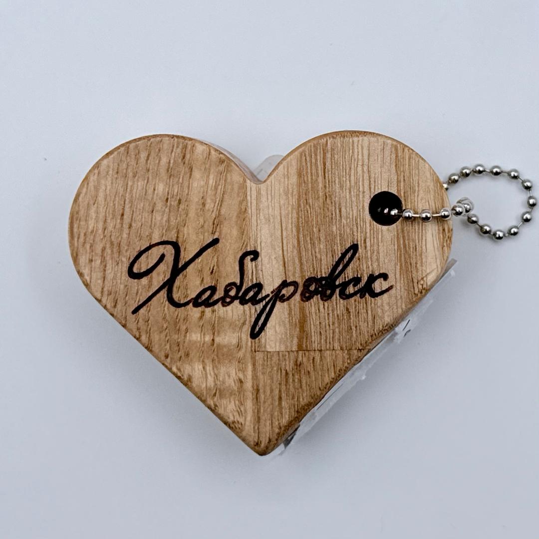 Фигура "Сердце" (ясень) - photo 1