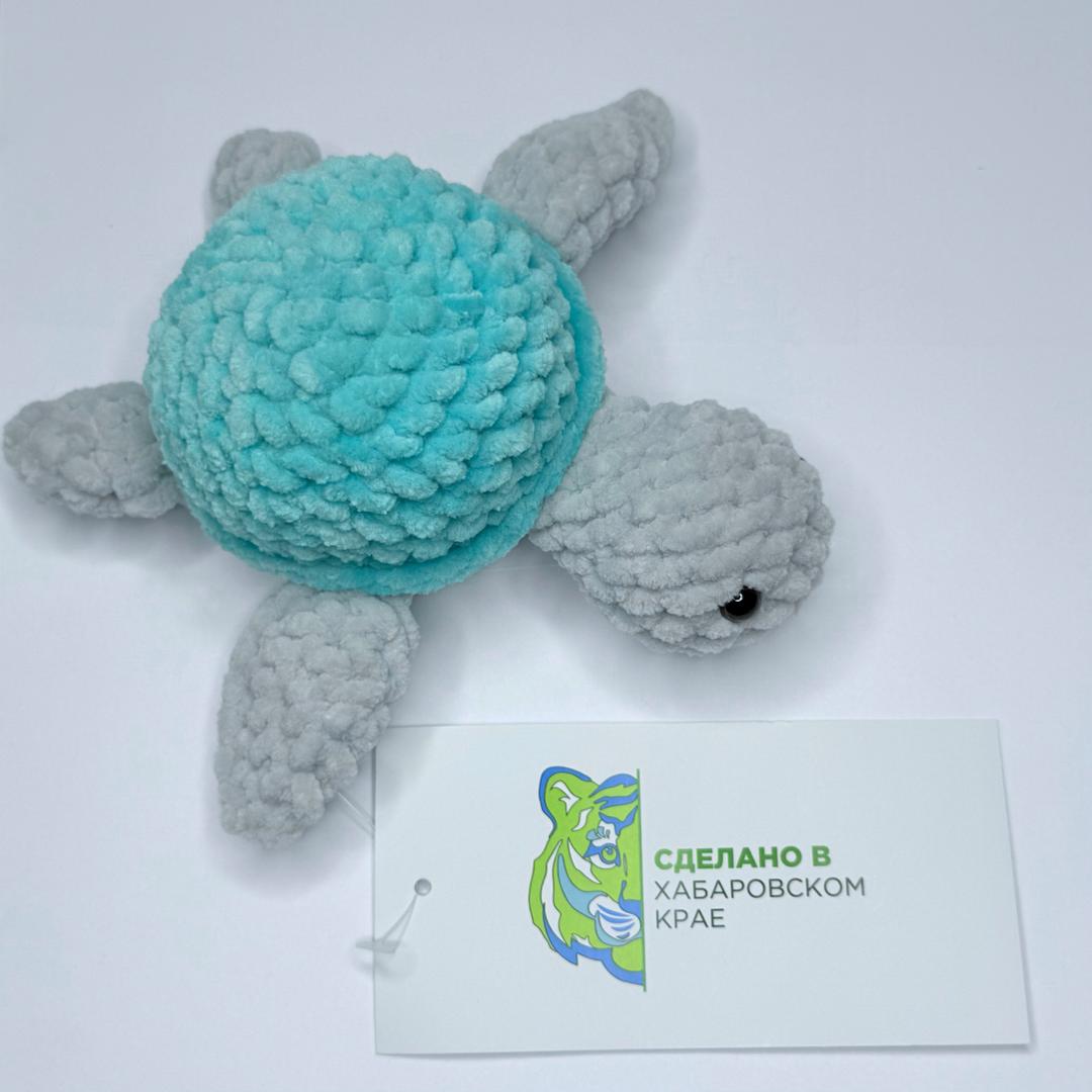 Игрушка вязаная Черепаха (маленькая) - photo 1