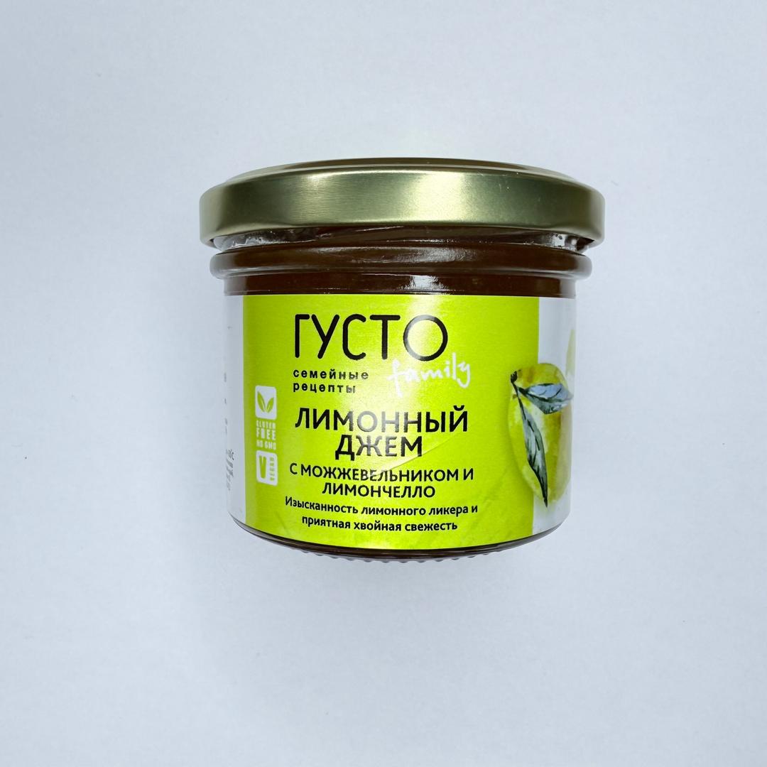Джем лимонный с можжевельником и лимончелло, 130 мл - photo 1