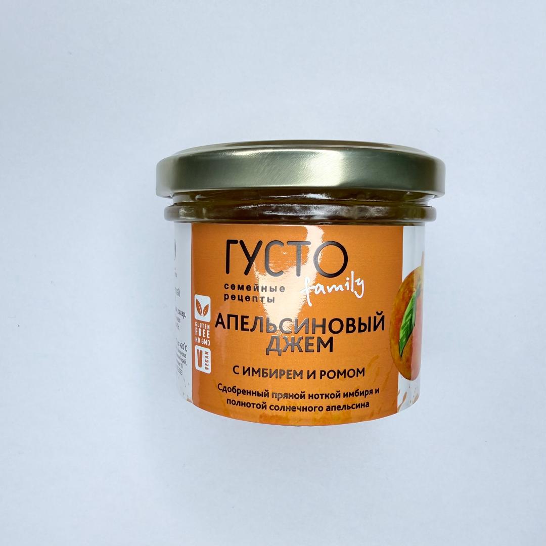 Джем апельсиновый с имберём и ромом, 130 мл - photo 1